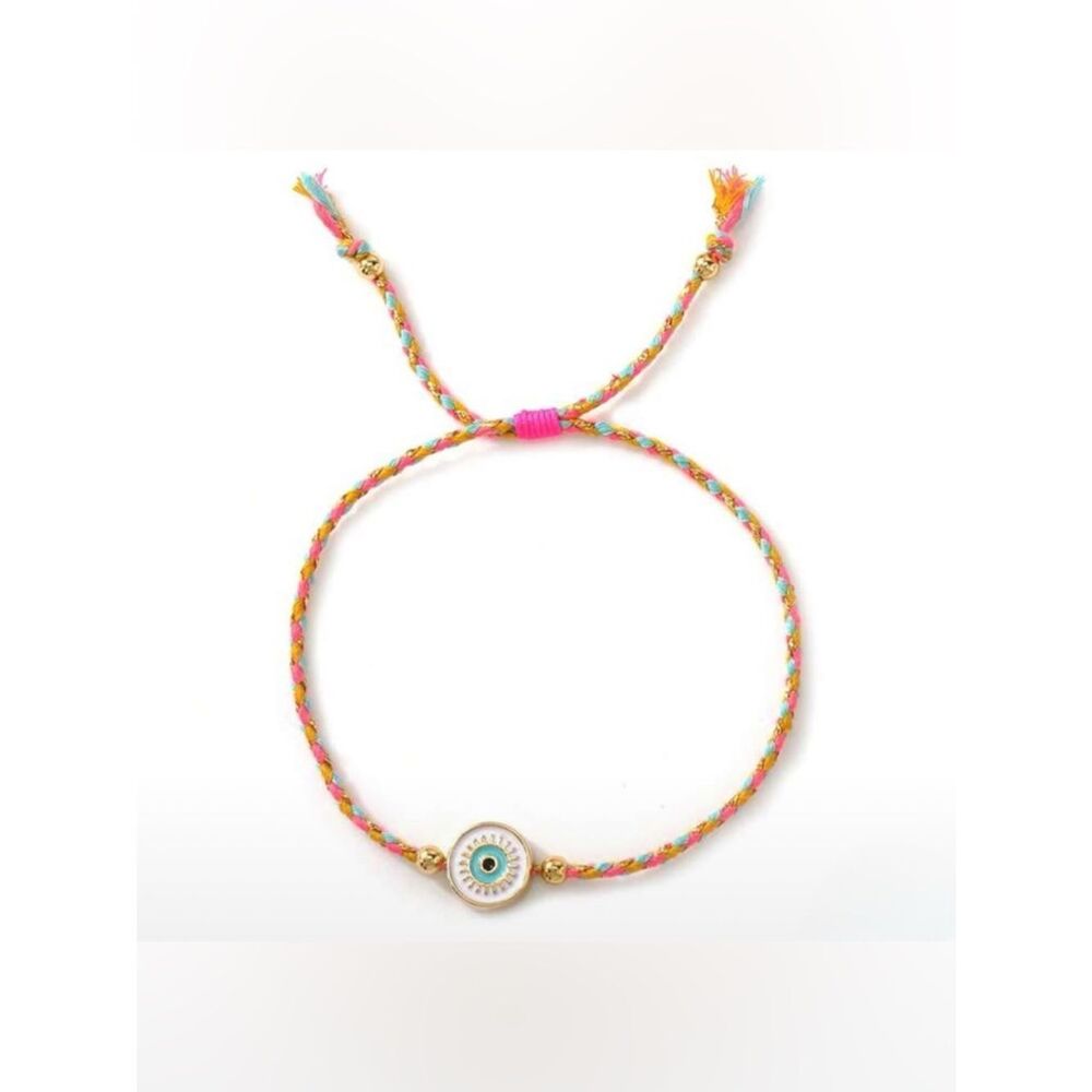 Evil Eye Braided Bracelet M1762